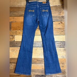 Ranch Dress’n Women’s Jeans Howdy Pocket Bootcut size Large.